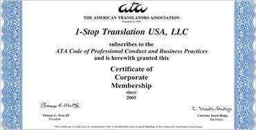 ATA Membership 2012