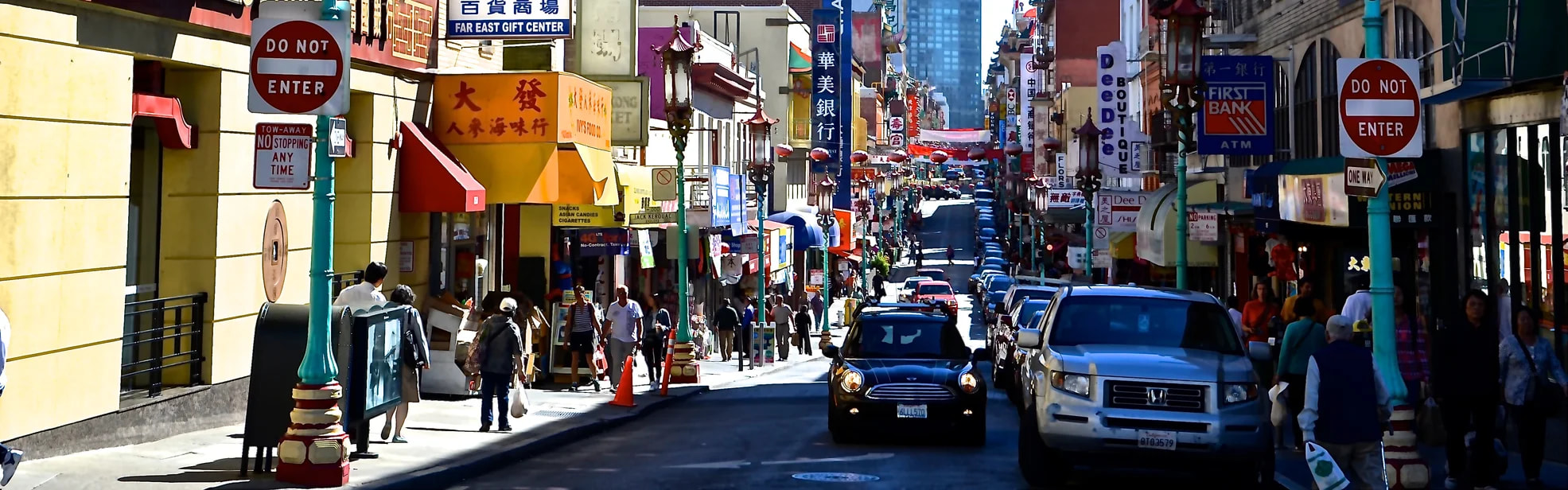 cars street buildings image