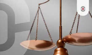 A close-up of traditional brass balance scales, representing the ethical need to weigh efficiency against accuracy and cultural sensitivity when using AI in translation.