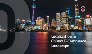 Localized product page in Mandarin with mobile UI