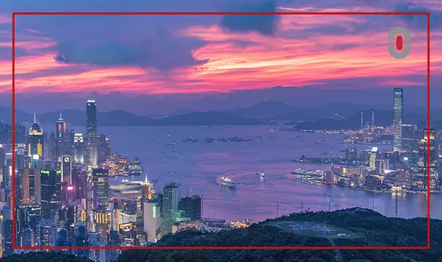 Financial transcreation Hong Kong skyline