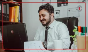 Project manager discussing translation quote