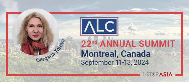 Gergana Toleva Going to ALC 22nd Annual Summit