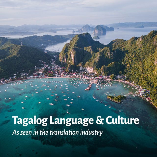 Tagalog Language & Culture