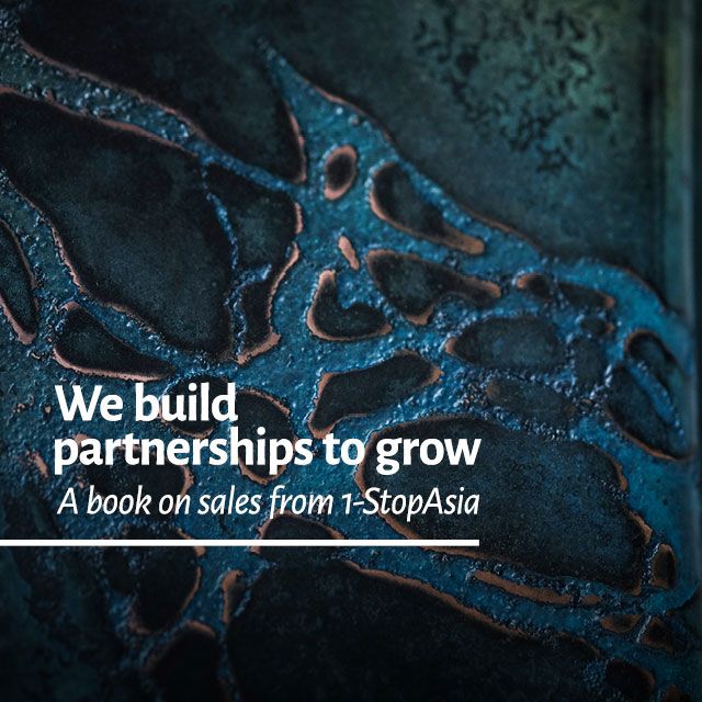 We build partnerships to grow - A book on sales from 1-StopAsia