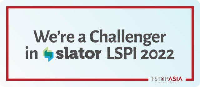 1-Stopasia's rank in slator